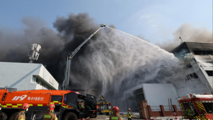 대전 대덕구 자동차부품 공장 화재 참사…10명 숨지고 4명 실종